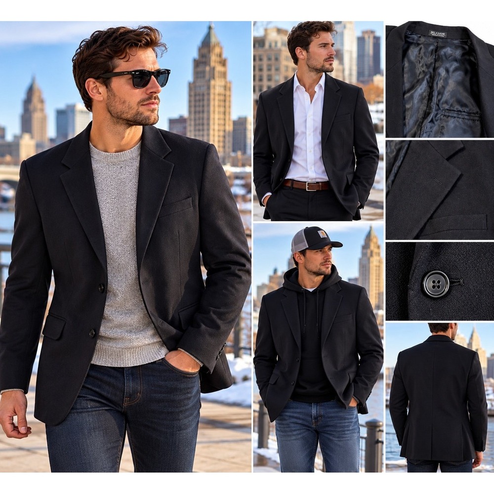 Oscar De La Renta (Vintage 80-90s) Wool Blazer